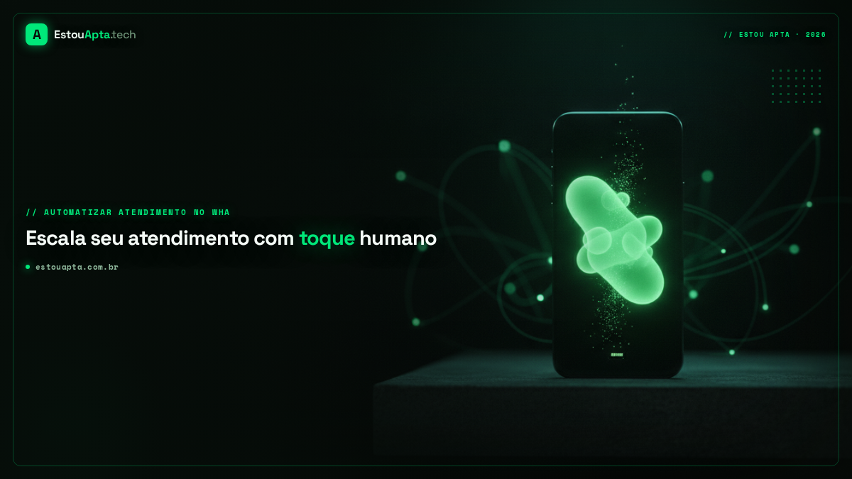 Automatizar atendimento no WhatsApp com toque humano